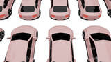 3d rendered illustration of a car