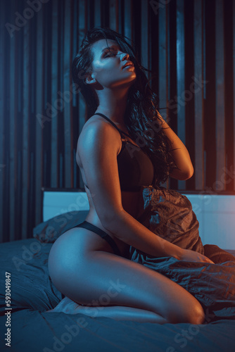 Young sexy woman