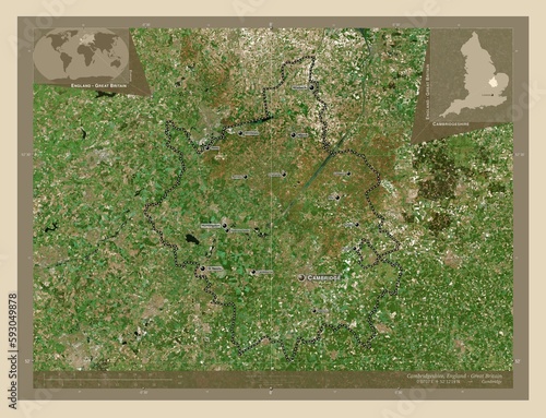 Εκτύπωση καμβά Cambridgeshire, England - Great Britain