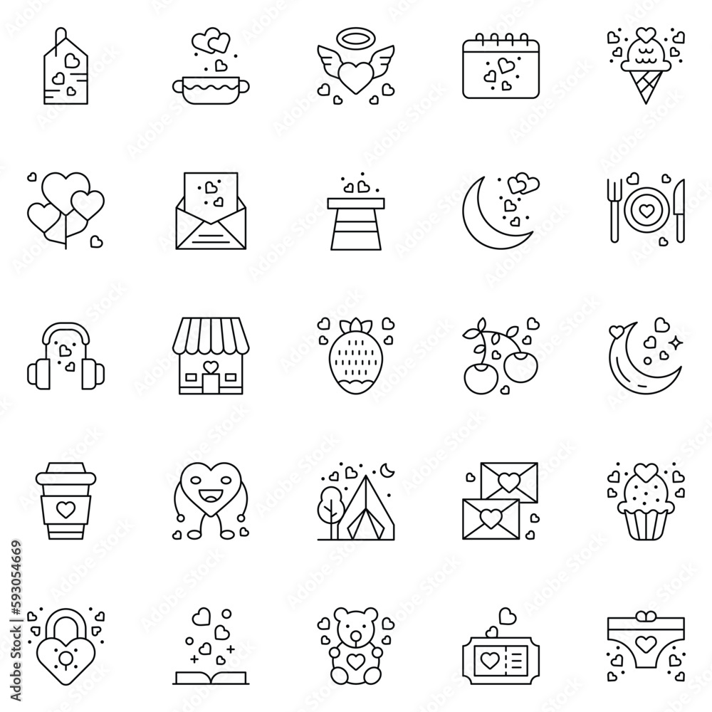 friendship Icons bundle. Vector illustration friendship Icons bundle. Vector illustration