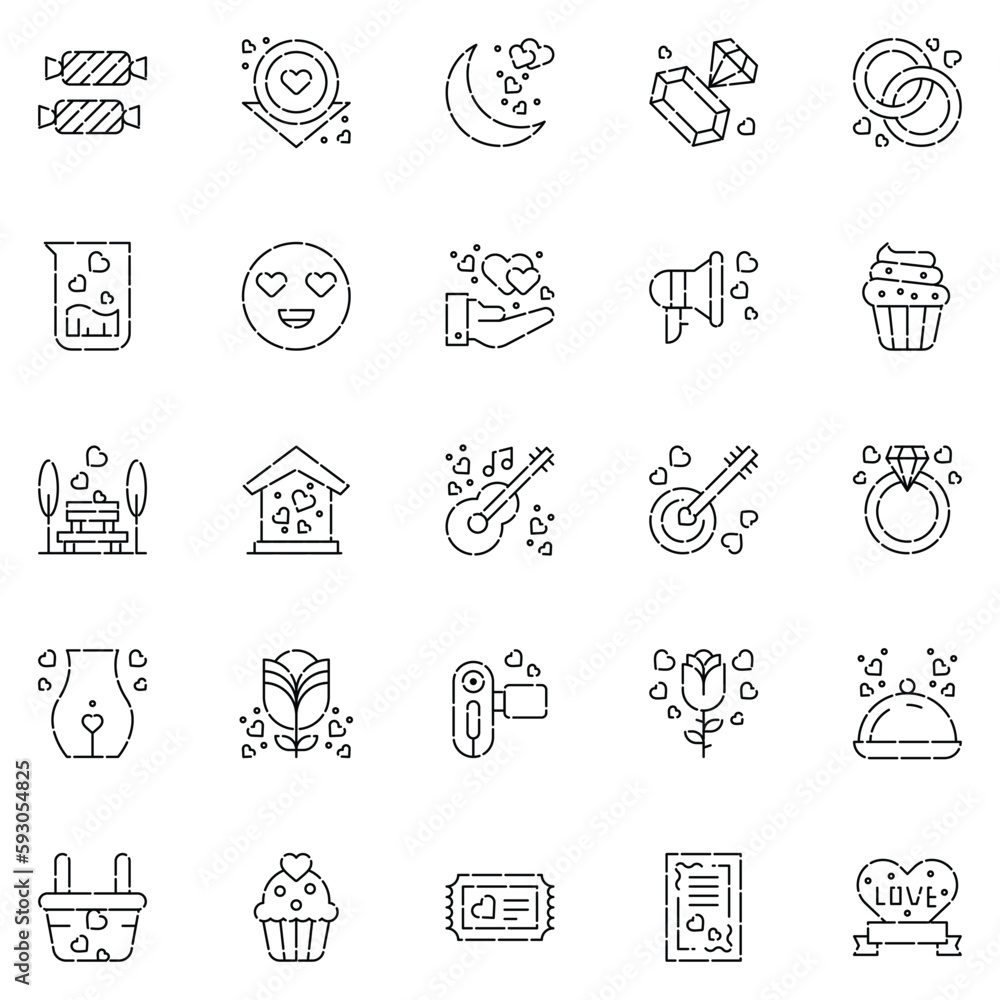 Love icons pack. Love symbols collection. Graphic icons element. Love icons pack. Love symbols collection. Graphic icons element.