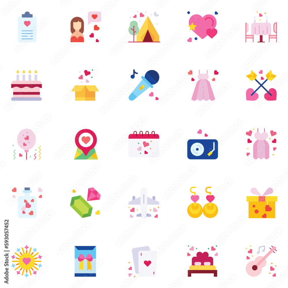 Set of wedding icons. web icons bundle. vector illustration. Set of wedding icons. web icons bundle. vector illustration.