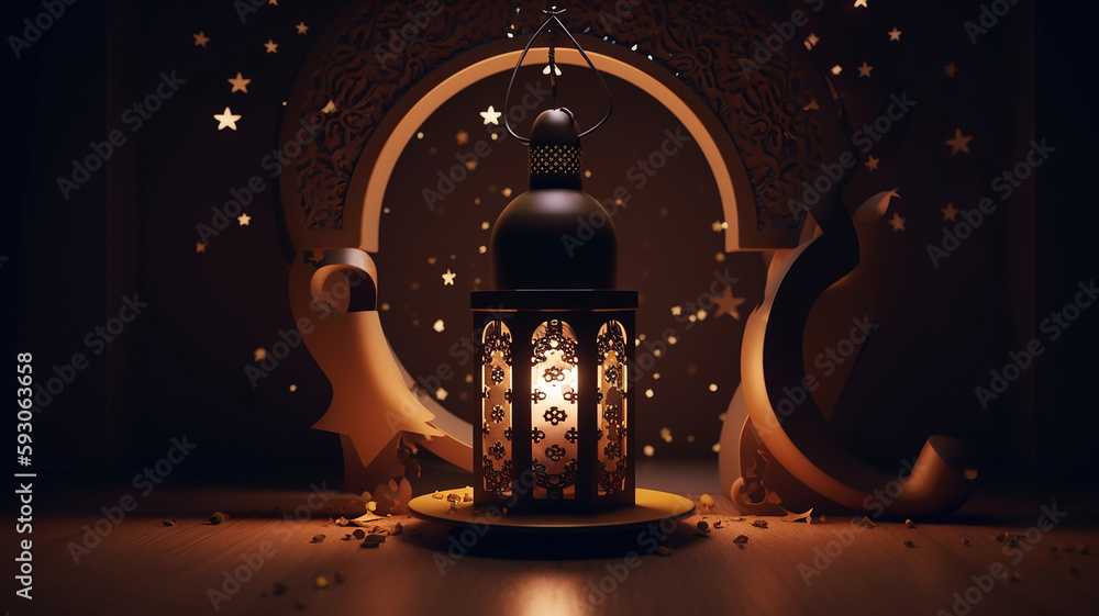 Happy Eid Al Adha Mubarak celebration banner