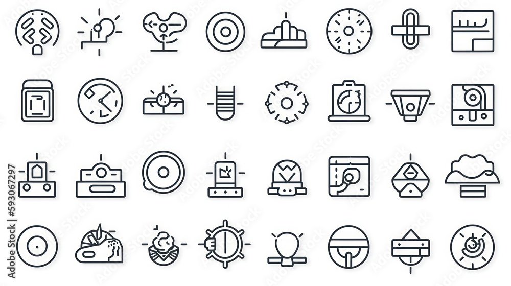 Line Icons Set Ideas Line Icons Set Ideas