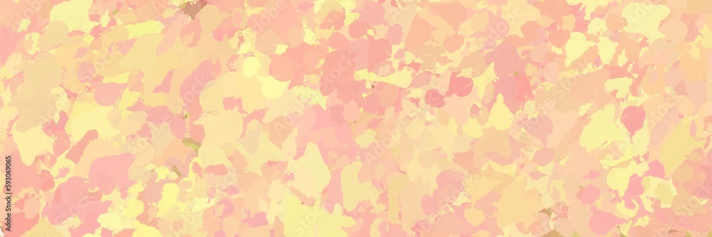 Abstract painted background in yellow and pink colors, pain spots. Art Brushed Banner. Abstract painted background in yellow and pink colors, pain spots. Art Brushed Banner.