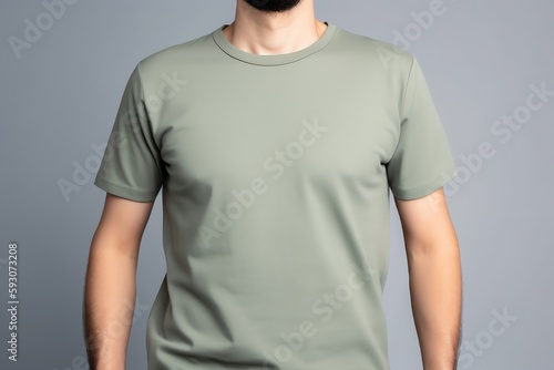 sage green t shirt mockup