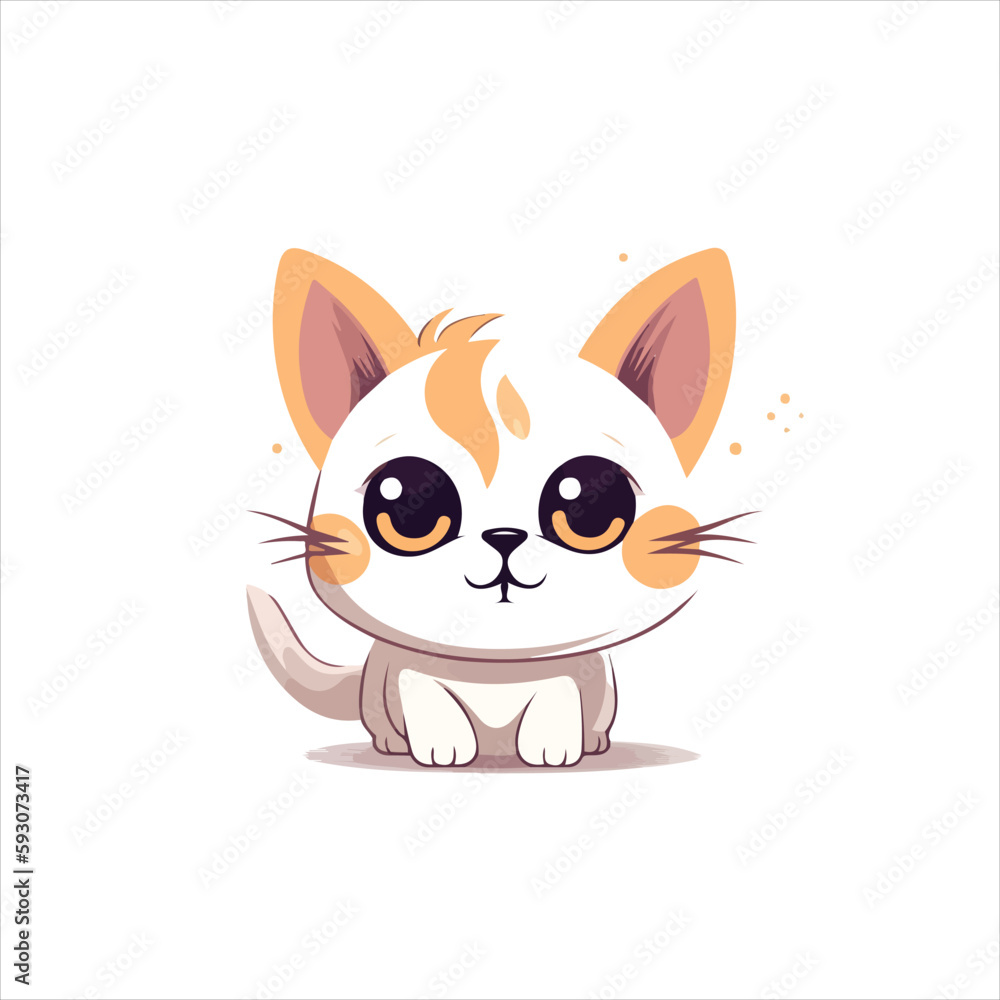 Little Cat With Orange Eyes Little Cat With Orange Eyes