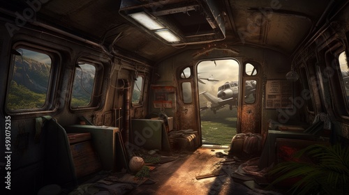 Military Game Art  Environments Background © Damian Sobczyk