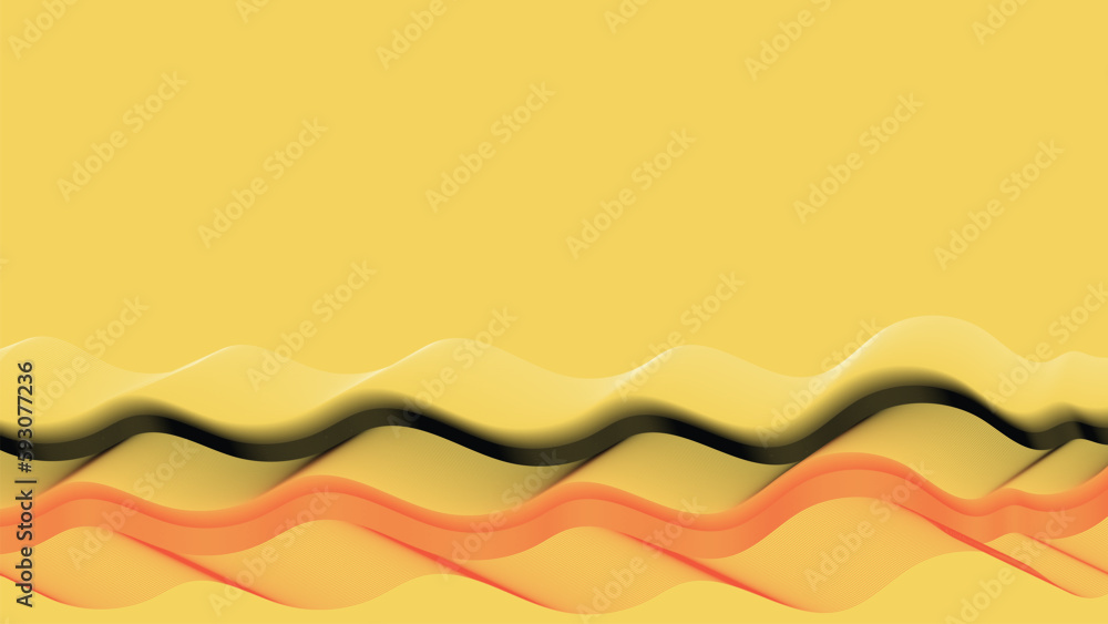 abstract yellow background with lines