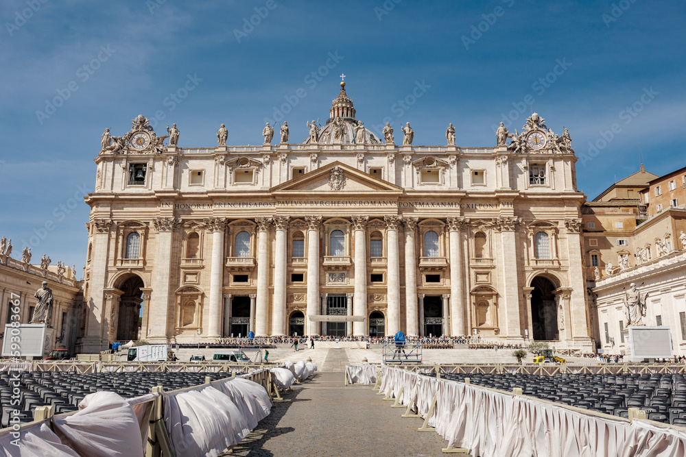 The Papal Basilica of Saint Peter in the Vatican (Basilica Papale di San Pietro in Vaticano)