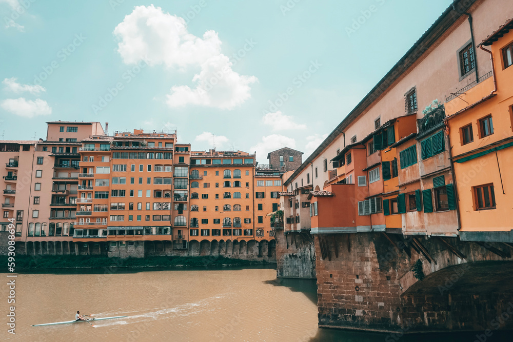 Obraz premium Florence, Italy Bridge 