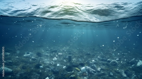 Umweltverschmutzung im Meer