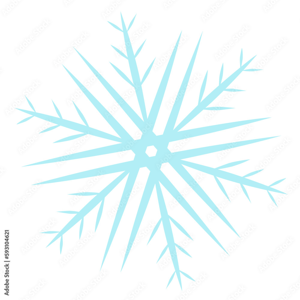 Snowflake illustration Snowflake illustration