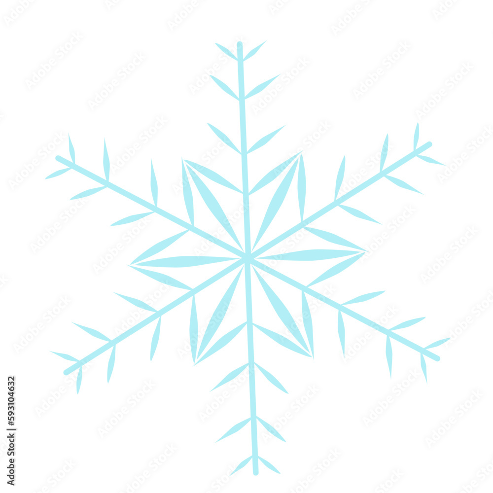 Snowflake illustration Snowflake illustration