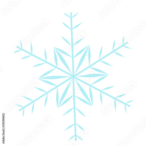 Snowflake illustration 