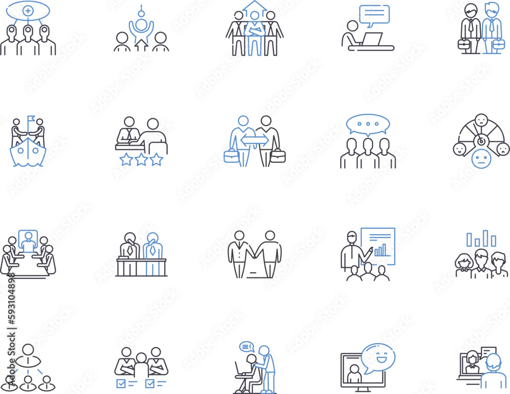 Relationship outline icons collection. Partnership, Friendship, Bonding, Alliance, Linkage, Connectivity, Interaction vector and illustration concept set. Attachment, Interdependence, Rapport linear Relationship outline icons collection. Partnership, Friendship, Bonding, Alliance, Linkage, Connectivity, Interaction vector and illustration concept set. Attachment, Interdependence, Rapport linear