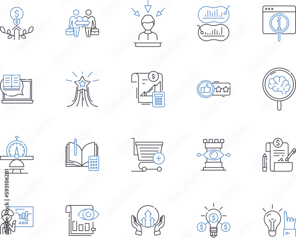 Event Management outline icons collection. Organizing, Planning, Coordinating, Scheduling, Logistics, Arranging, Catering vector and illustration concept set. Booking, Promotional, Budgets linear Event Management outline icons collection. Organizing, Planning, Coordinating, Scheduling, Logistics, Arranging, Catering vector and illustration concept set. Booking, Promotional, Budgets linear