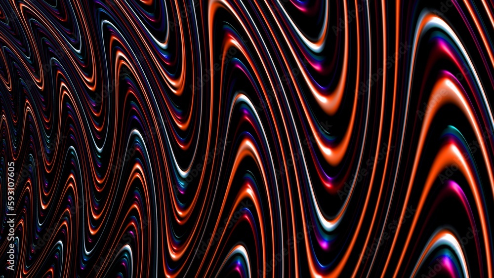 Obraz premium Fractal - Mandelbrot set detail, digital artwork for creative graphic design