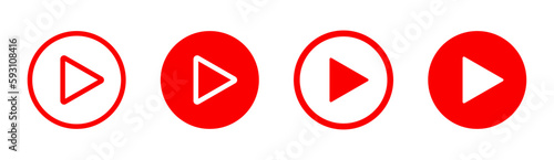 Free Download Play button set - GFXLoad