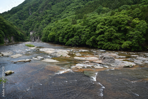 Fukiware waterfall, Numata, Gunma, Japan photo