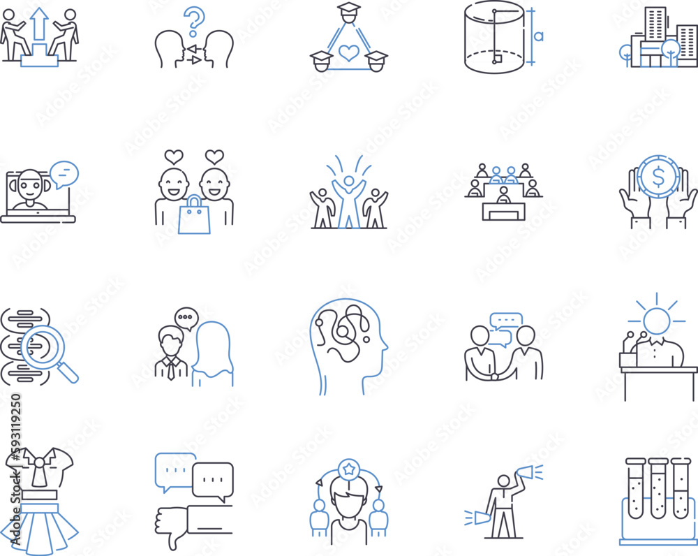 School and education outline icons collection. School, Education, Learn, Teach, Studying, Teachers, Student vector and illustration concept set. Class, Learning, Classes linear signs School and education outline icons collection. School, Education, Learn, Teach, Studying, Teachers, Student vector and illustration concept set. Class, Learning, Classes linear signs