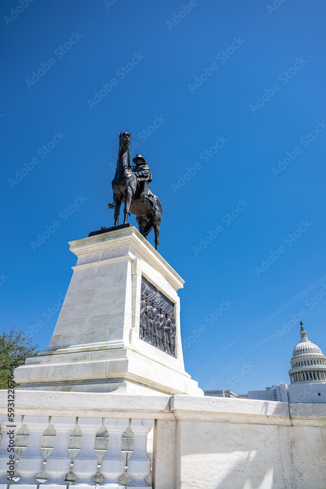 Fototapeta premium washington dc capitol in spring