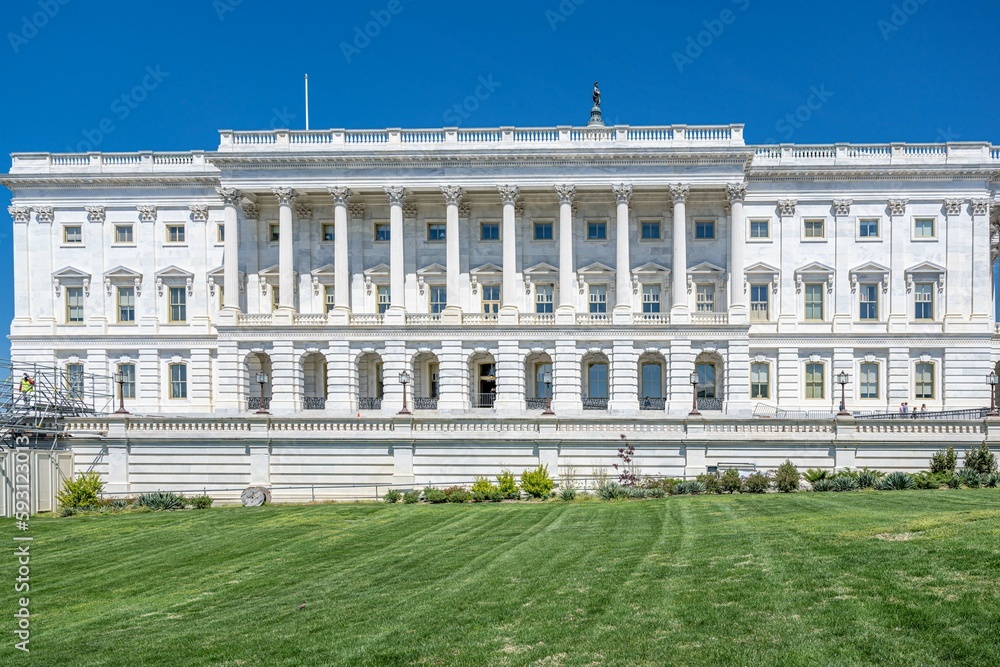 Obraz premium washington dc capitol in spring