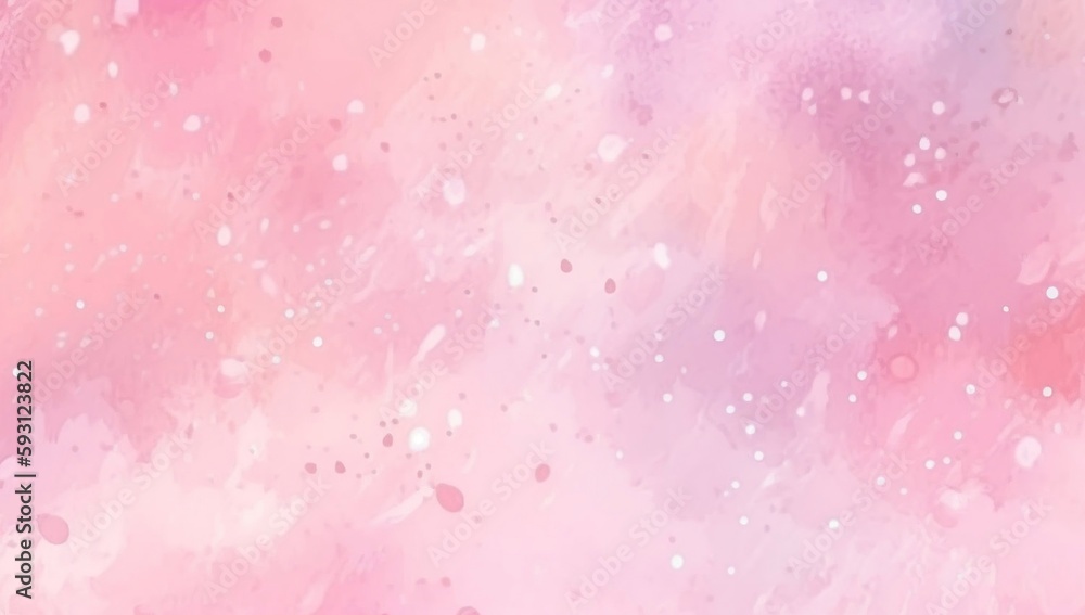Captivating design: Pink pastel watercolor with gold sparkles Captivating design: Pink pastel watercolor with gold sparkles