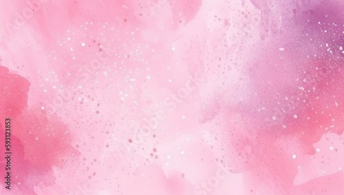 Elegant background featuring pink pastel and golden sparkles