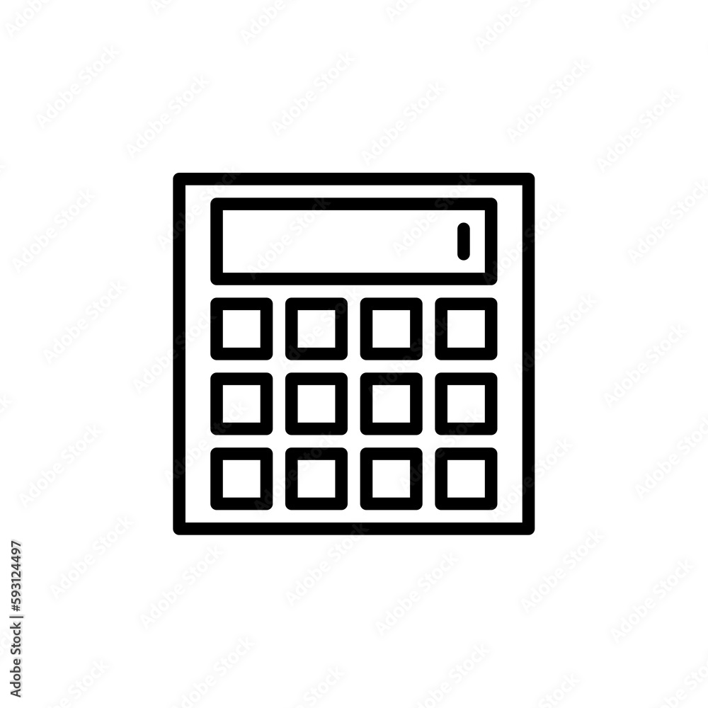 school building line icon school building line icon