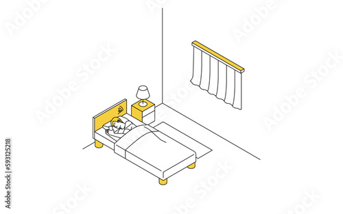 賃貸物件の騒音トラブル：周囲の騒音で夜眠れない人