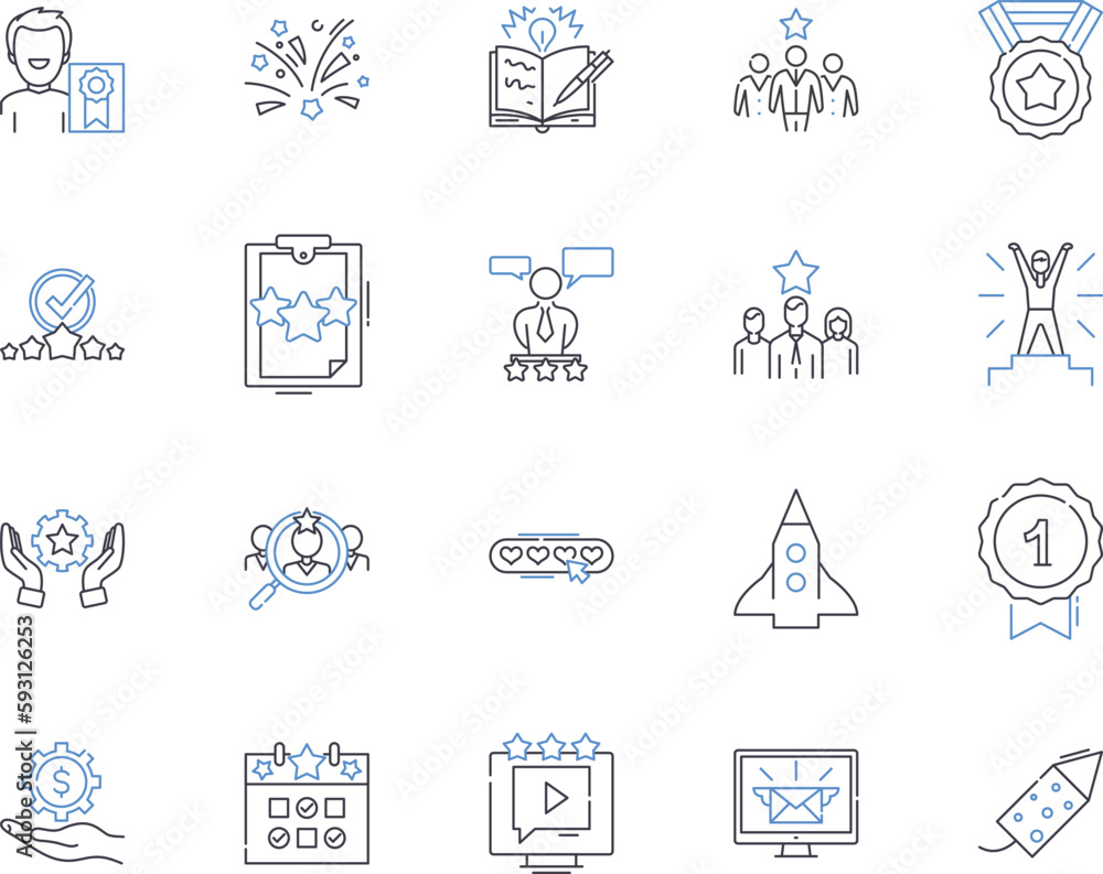 Success and money outline icons collection. Success, Money, Wealth, Profit, Achievement, Win, Gains vector and illustration concept set. Capital, Fortune, Riches linear signs Success and money outline icons collection. Success, Money, Wealth, Profit, Achievement, Win, Gains vector and illustration concept set. Capital, Fortune, Riches linear signs