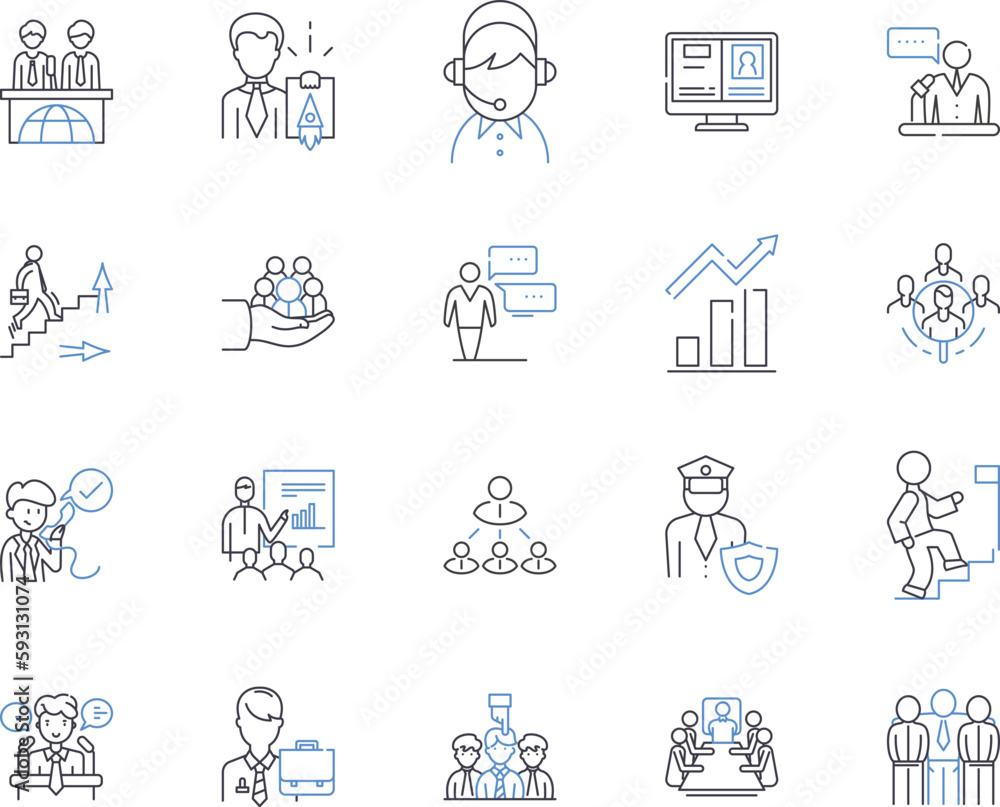 Time management outline icons collection. Planning, Discipline, Prioritization, Efficiency, Tracking, Scheduling, Focus vector and illustration concept set. Multitasking, Goal, Deadline linear signs Time management outline icons collection. Planning, Discipline, Prioritization, Efficiency, Tracking, Scheduling, Focus vector and illustration concept set. Multitasking, Goal, Deadline linear signs
