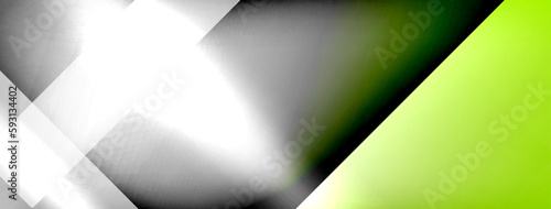 Light and shadow squares and lines abstract background