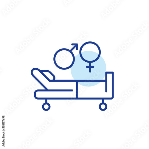 Gender reassignment surgery. Medical procedure to help transgender individuals. Gender affirming care, gender dysphoria