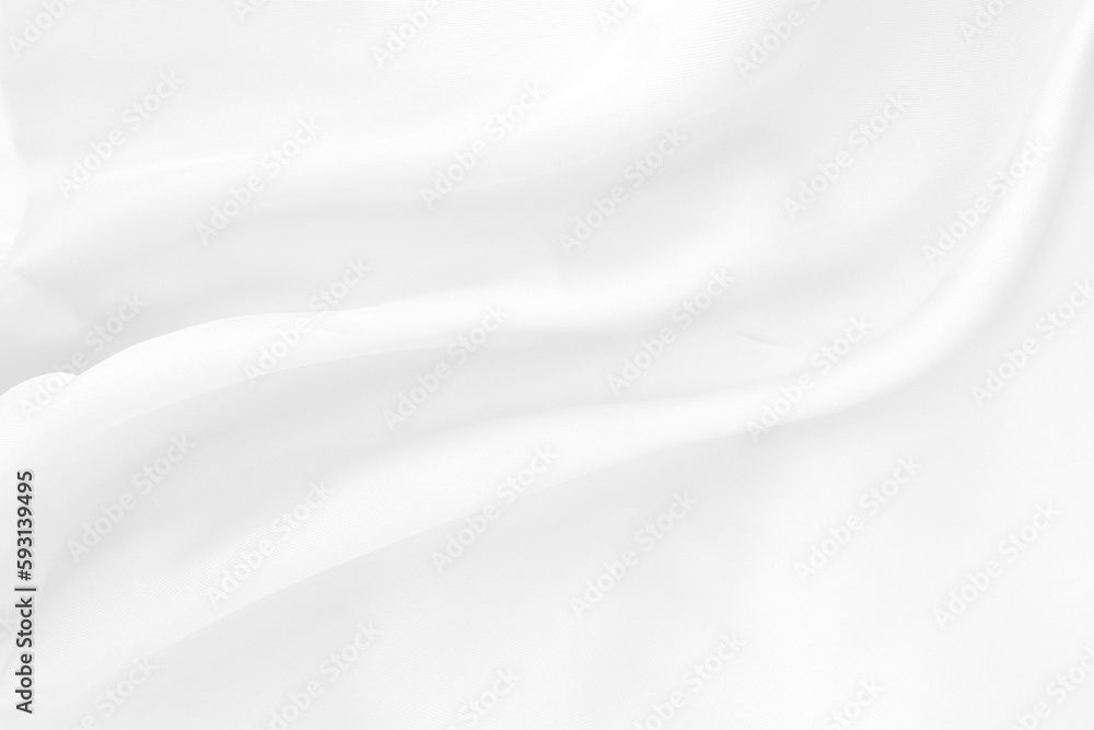 White silk background abstract with soft waves. White silk background abstract with soft waves.