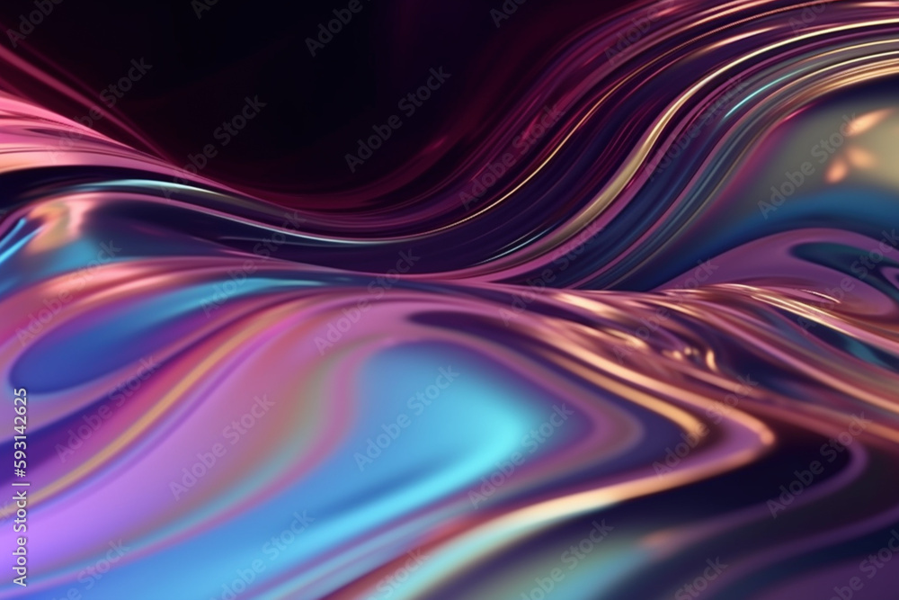 Fototapeta premium abstract background with waves