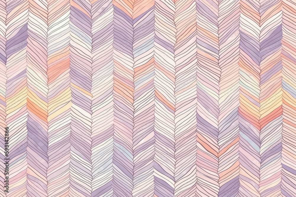 colorful wavy pattern with pastel tones. Generative AI colorful wavy pattern with pastel tones. Generative AI