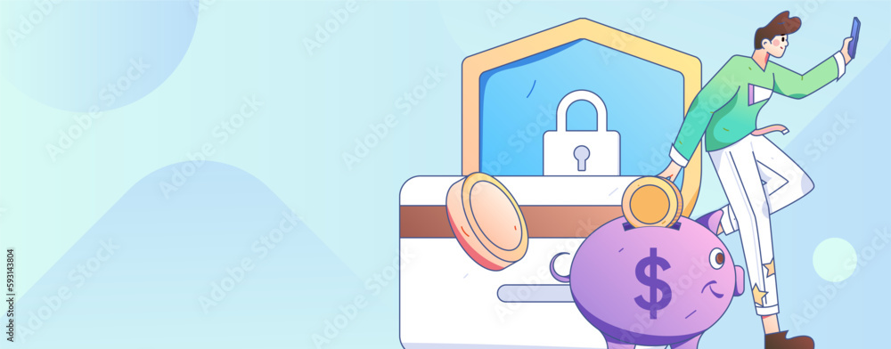 Internet finance and wealth management investment flat vector concept operation hand drawn illustration
Internet finance and wealth management investment flat vector concept operation hand drawn illustration