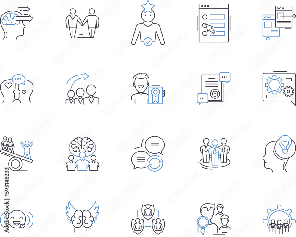 Enterprise outline icons collection. Enterprise, Business, Companies, Organizations, Production, Services, Group vector and illustration concept set. Management, Markets, Solutions linear signs Enterprise outline icons collection. Enterprise, Business, Companies, Organizations, Production, Services, Group vector and illustration concept set. Management, Markets, Solutions linear signs