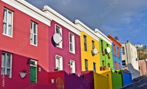 Impression of the Bo Kaap in Cape Town South Africa