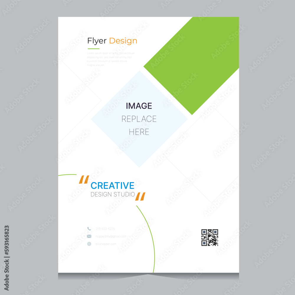 Cover design for annual report and business catalog, magazine, flyer or booklet. Brochure template layout. A4 cover vector EPS-10

