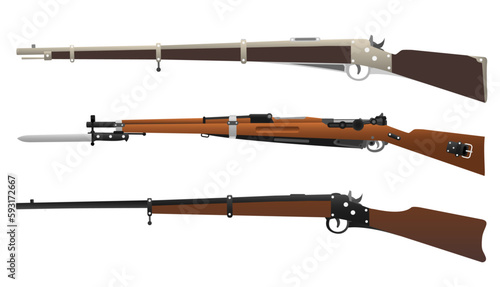 Old Infantry Rilfles.ai