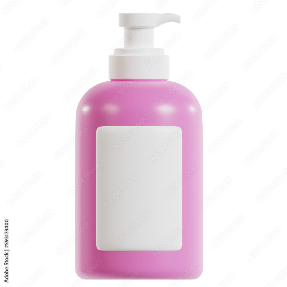3d lotion skincare illustration 3d lotion skincare illustration
