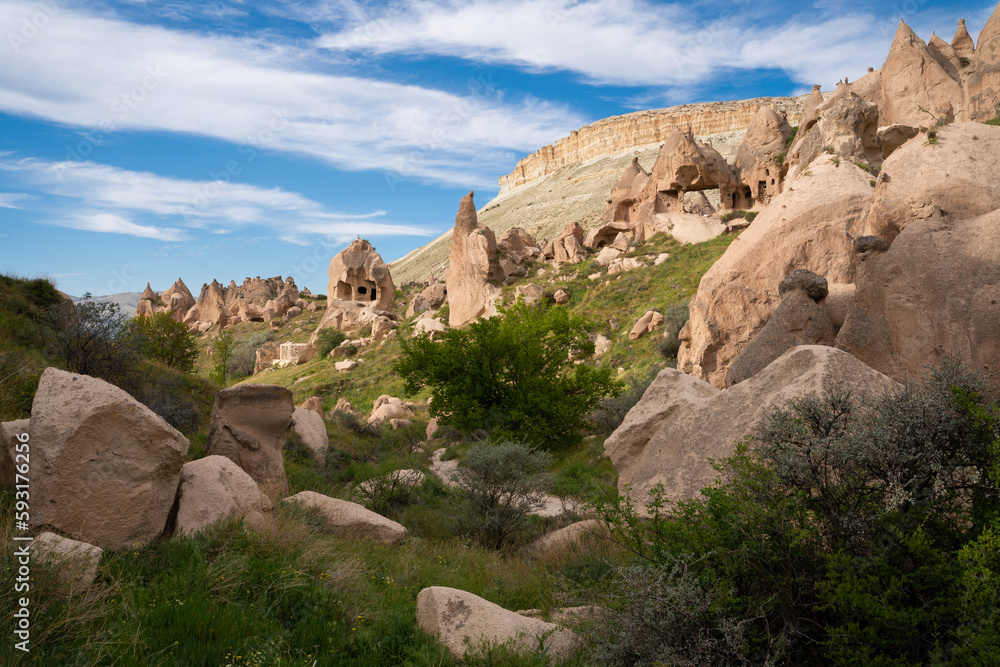 Fototapeta premium beautiful mountain scenery of Cappadocia