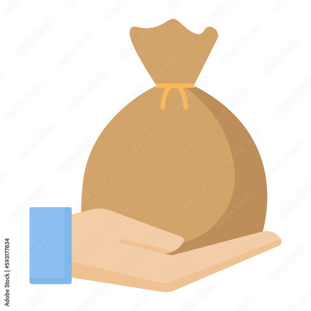 Obraz premium cash bag