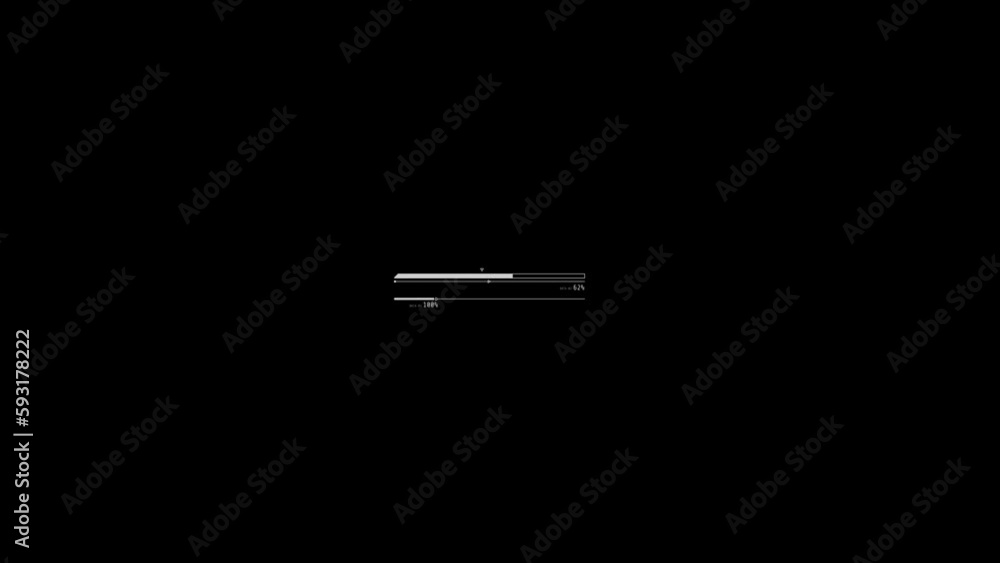 Animated HUD infographic element graphical slider scale. Animated HUD infographic element graphical slider scale.