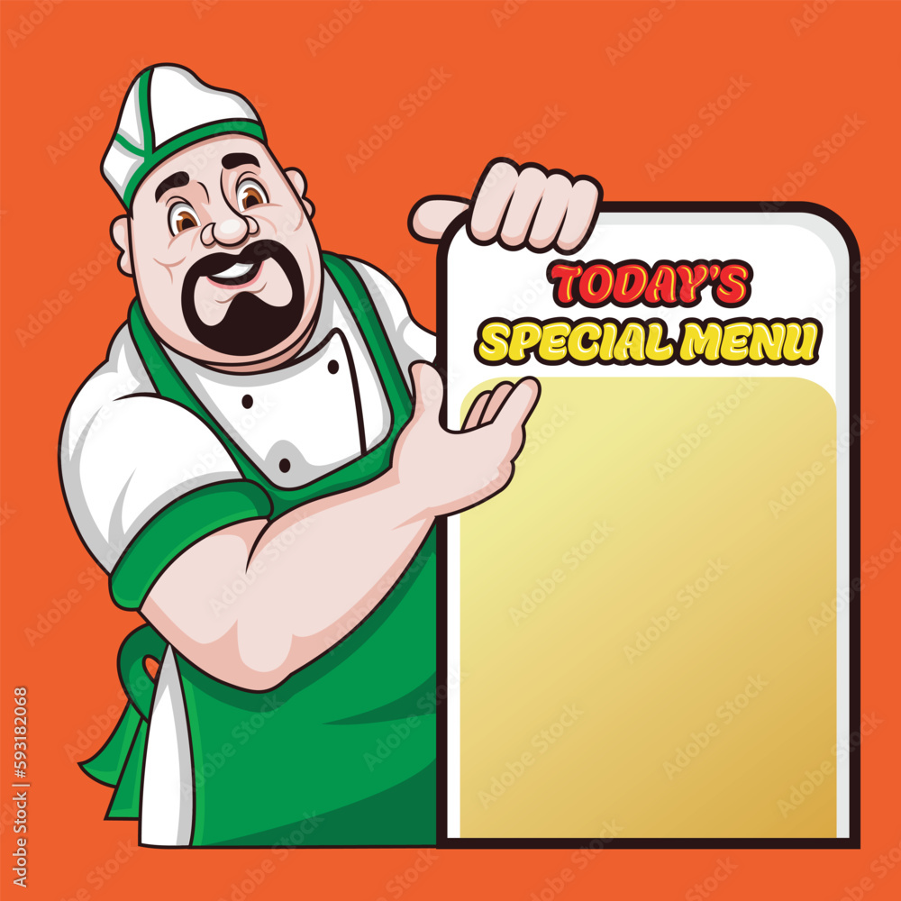 Today's special menu Today's special menu