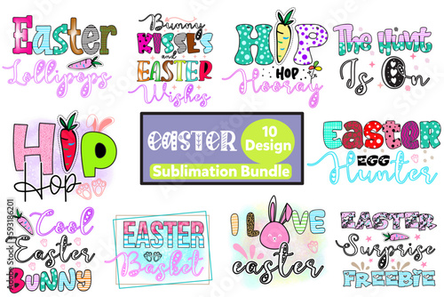 Easter Retro Design