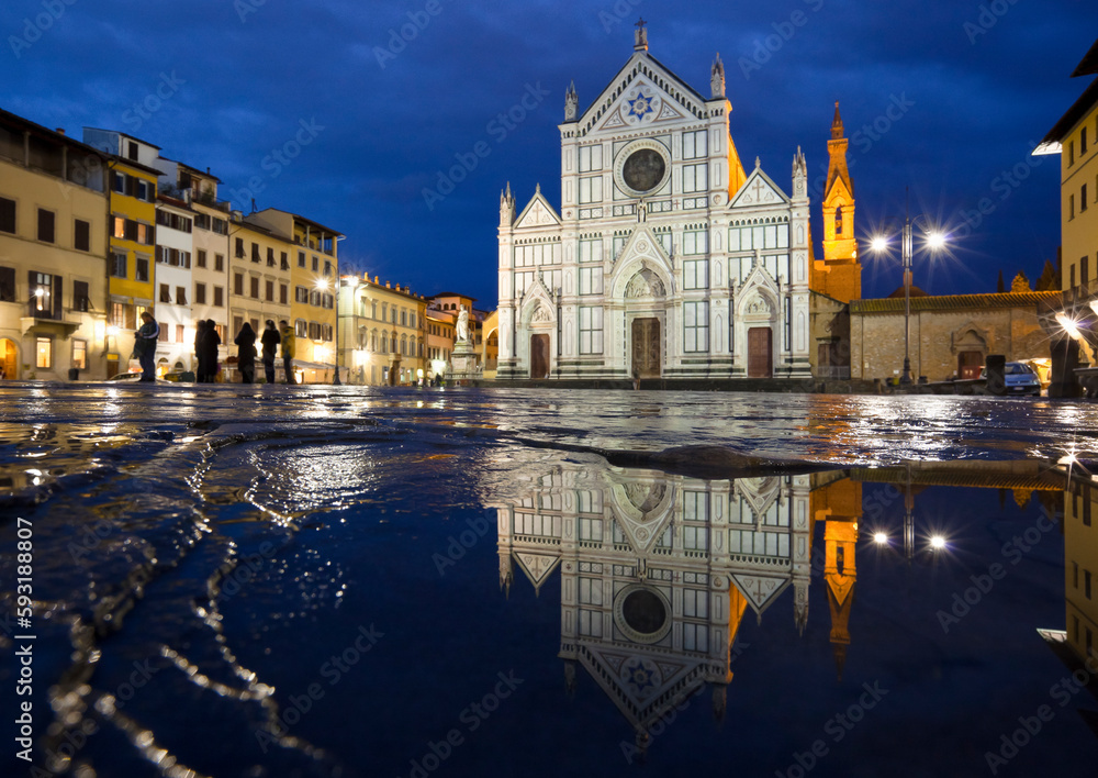 Firenze. Basilica di Santa Croce